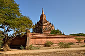 Bagan Myanmar. Sulamani temple.  